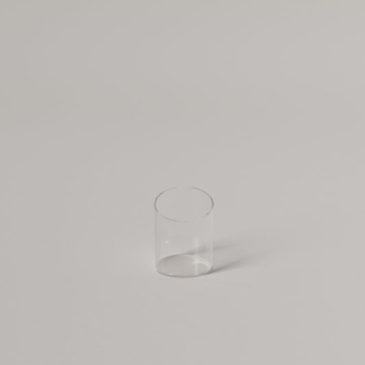 Boîte ronde inclinée | Plexiglas | H15xØ12cm
