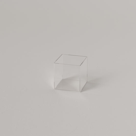 Boîte transparente | Plexiglas | L10xl10xH10cm