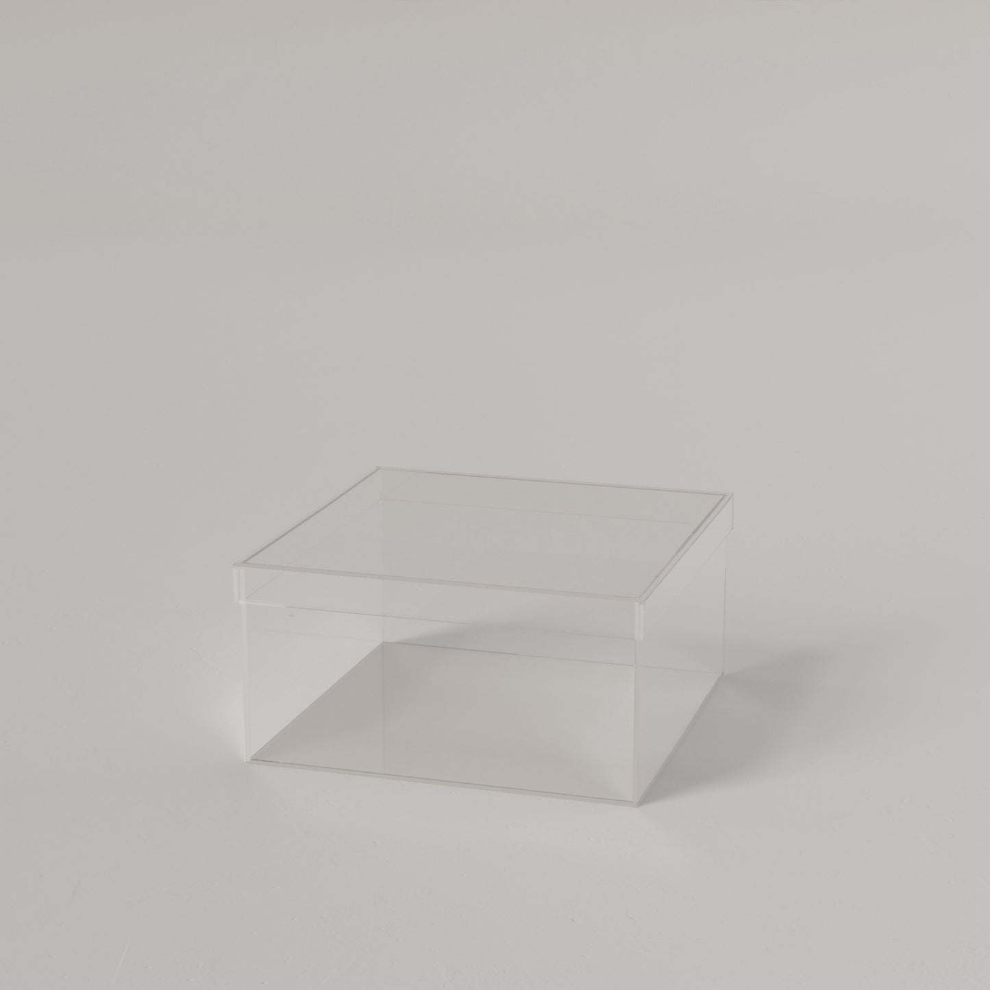 Boîte couvercle | Plexiglas | L30xl30xH15,3cm