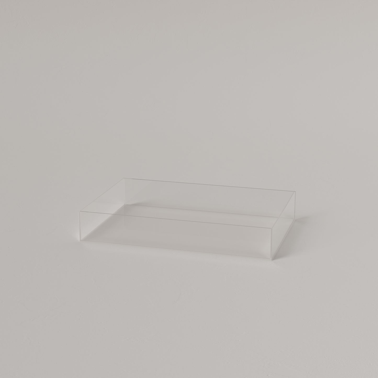 Boîte transparente | Plexiglas | L45xl30xH7cm