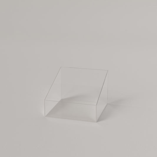 Boîte inclinée | Plexiglas | L35xl15xH20cm